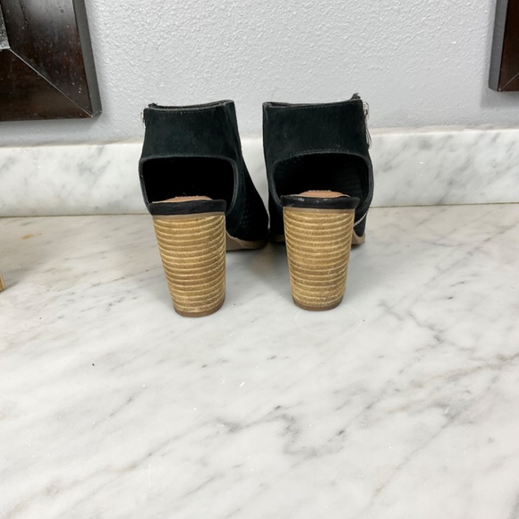 Steve Madden Abigail Leather Open Toe Ankle Boots Size 6M - Picture 6 of 6